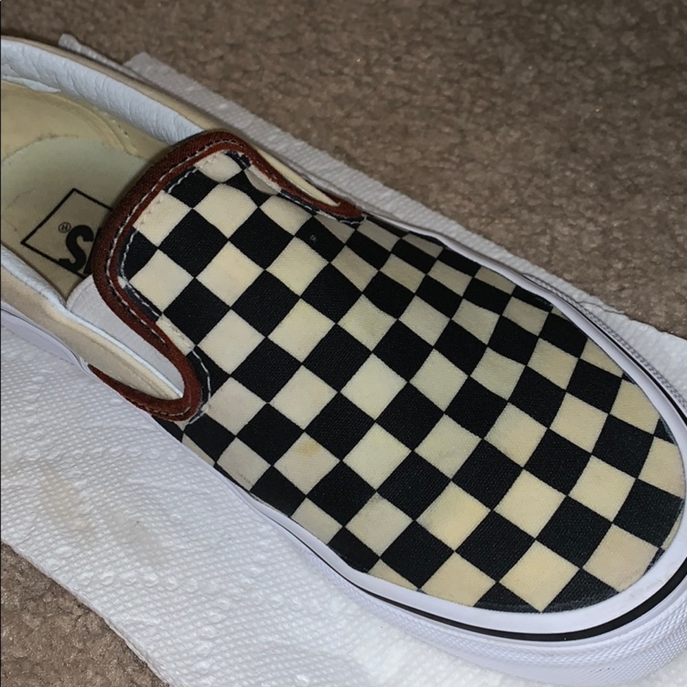 Checkered vans